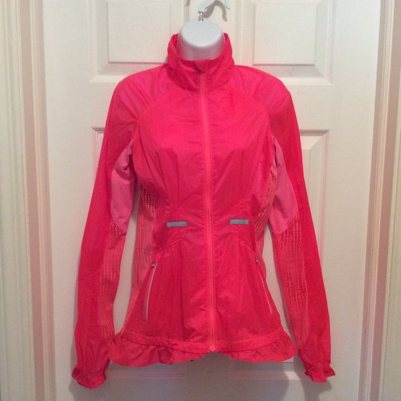 lululemon athletica Jackets & Blazers - Lululemon Jacket Full Zip Thin Slicker Semi-Sheer